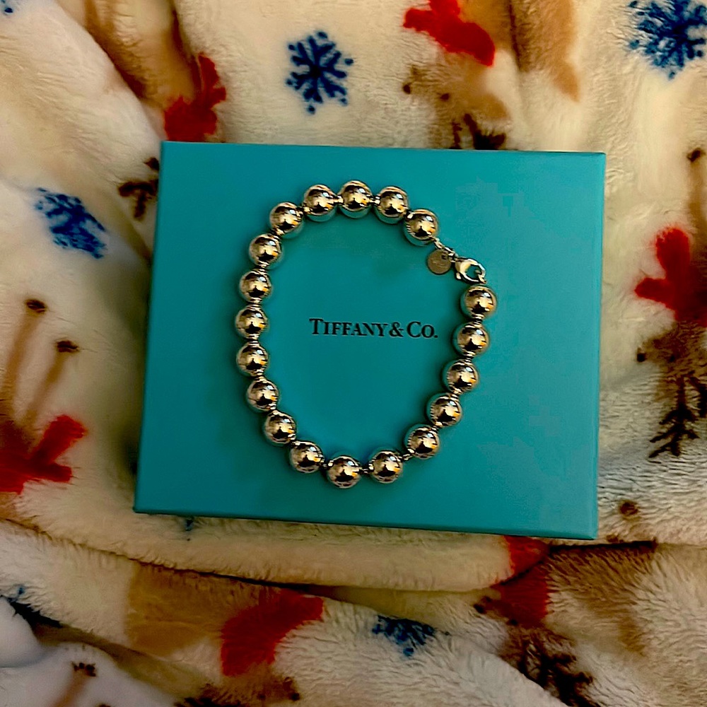 Tiffany 10mm ball bracelet